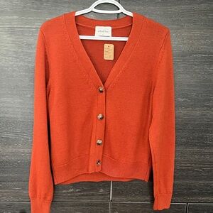 Wilfred Free Merino Wool Cardigan M